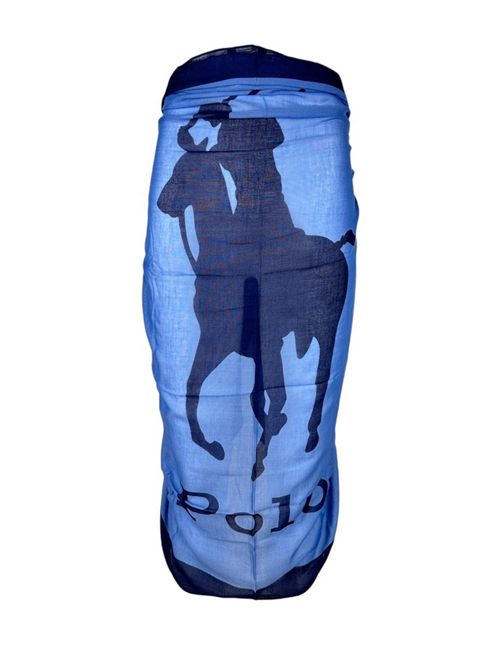 pareo donna con big pony blu Ralph Lauren | 21503385PWL